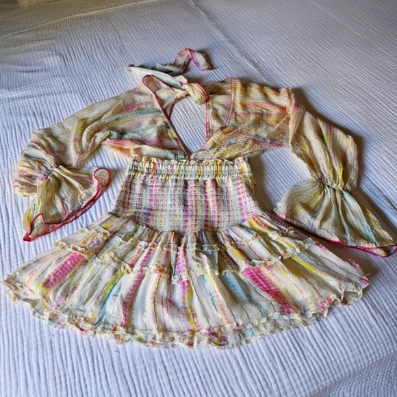 Hemant and Nandita Ann Bodysuit and Skirt Set - Picture 7 of 16